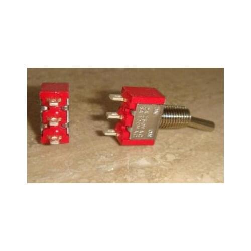 Free Shipping 2pcs/lot original United States KEY SWITCH E112 toggle switch3-foot side bend self-reset waterproof push button