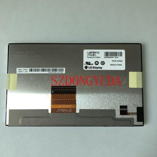 Free Shipping New LA070WV2(TD)(01) 7'' Inch 800*480 TFT LCD Screen Display Panel LA070WV2-TD01