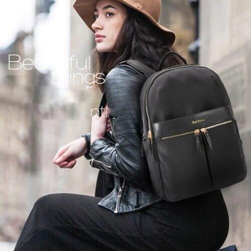 Business travel backpack women nylon waterproof 15.6 inch laptop backpacks for school satchel large schoolbag back pack for girl