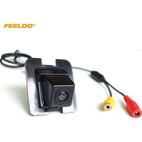 FEELDO 1Set Car Rear View Camera With LED Lights For Mercedes Benz S-Class Special Reverse Backup Camera #AM4775