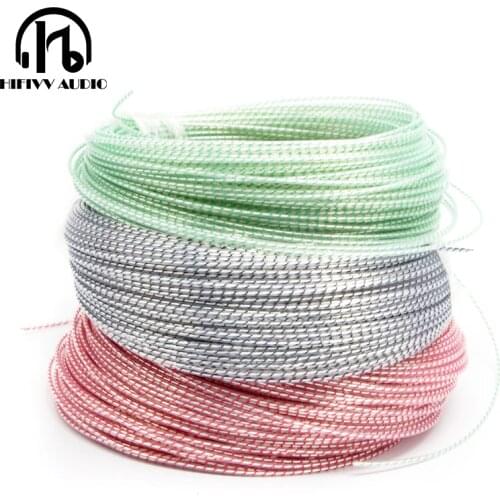 Hi end signal Jumper cable for power amplifier speaker electric wire Nordost Valhalla cable Top-rated 7N copper line