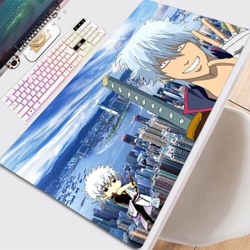 Gaming Pads Mouse Mat Desk Gamer Pc Mats Extended Computer Accessories On The Table Large Mouse Pads Handsome Cute Gintama Pads