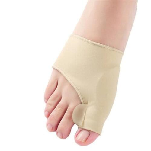 1Pair Big Bone Orthopedic Bunion Correction Pedicure Socks Silicone Hallux Valgus Corrector Braces Toes Separator Feet Care Tool