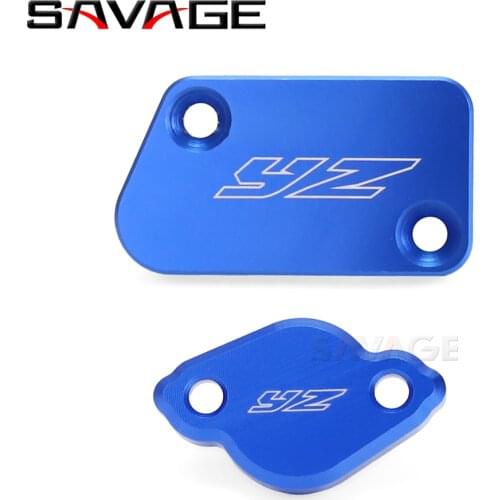 For YAMAHA Front Rear Brake Reservoir Cover YZ 125 250 450 250F YZ250FX YZ450FX YZ125 Motorcycle Accessories Fluid Cylinde Cap