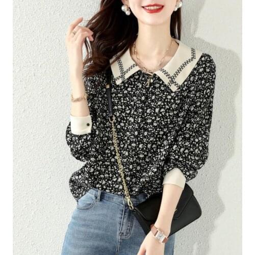 Блузки с принтом LIEZHAMO China At AliExpress