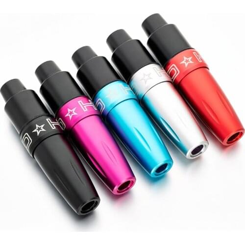 Newest Tattoo Pen Aluminum Rotary Pen for Body Eyebrow Art Tool LED Light Mabuchi Motor Strong Quiet Tattoo Supply