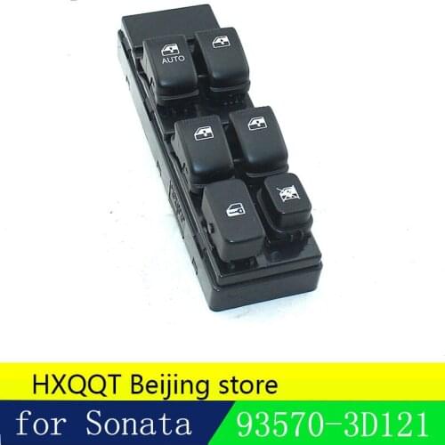 New Power Window Master Door Lock Main Control Switch Left 93570-3D121 935703D121 Fit for Hyundai Sonata GLX LX GLS 4-Door