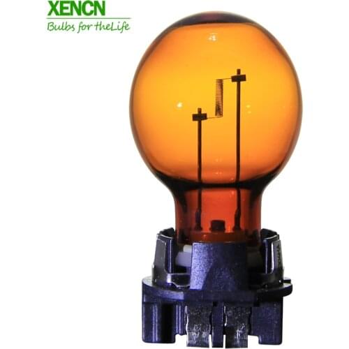 XENCN PWY24W 12181NA 12V 24W WP3.3*14.5/4 Base Amber Car Front Rear Indicators For Ford Audi 1X Free Shipping