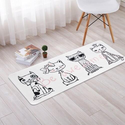 Personality Cartoon Hand-drawn Kids Carpets For Child Living room Game Rug Baby bedroom Crawl Mat Kids Room play Decor Carpet