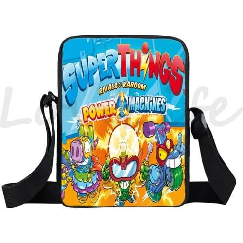 Super Zings Shoulder Bags For Children Boys Girls Cartoon Game Super things Crossbody bag Kids Mini Handbag Teens Daily bag