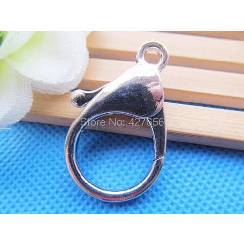 10pcs Large Silver tone/Bronze/Black/Golden Heavy Good Quality Lobster Clasps Hooks Connector Charm Finding,DIY Accessory