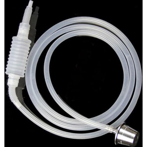 1Pcs 8mm 2M Home Brew Stainless steel filter Syphon Tube Siphon Pipe Hose Wine Beer Making Tool