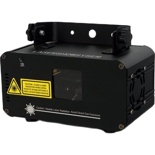 680mW RGB Color DMX Beam Projector Stage Sound Activated Scan Laser Music Light effect Disco DJ Home Party Scanner Lighting