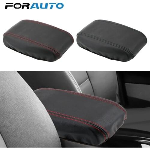 Car Central Armrest Box Cover Center Console Protection Case Microfiber PU Leather For Hyundai Creta ix25 2015 2016 2017 - 2019