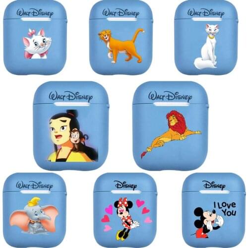 Mickey Minnie Mouse Daisy Duck Cat Lion DumboPattern Case for Airpods Pro 1/2 Cover Protective Earphone Cases Headphones Funda P