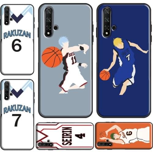 Kuroko No Basuke Uniform Case For Huawei Y6 Y7 2019 Nova 5T Funda For Honor 10i 10 Lite 20 Pro 8X 9X 7A 8A Case