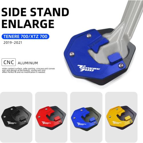 For YAMAHA TENERE 700 2019-2020 2021 Tenere700 XTZ 700 XTZ700 XTZ690 TX690Z Side Stand Cover Kickstand Support Pad Support Shell