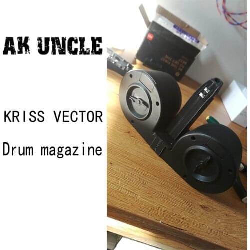 AK Uncle gel ball gun For KRISS VECTOR V2 Drum magazine gel ball toy gun accessory