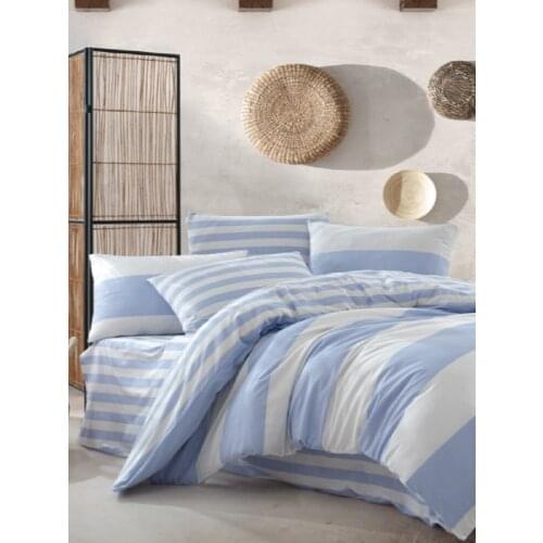 4 PIECES BEDDING SET - COTTON 200X220 CM - ULTRA SOFT - COMFORTABLE - FROM TURKEY