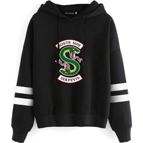Fashion Riverdale Serpents Hoodie Men Women South Side Riverdale Southside Clothes Boys Girls Sweatshirts Oversized Streetwear