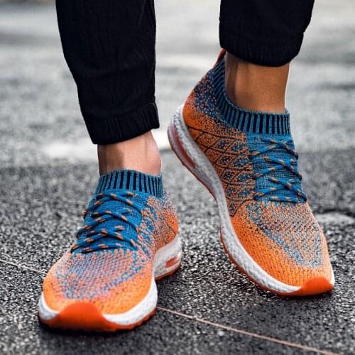 Men Casual Shoes New Arrival Breathable Mesh Flats Shoes Men Loafers Slip On Mens Driving Shoes Trainers Men sneakers