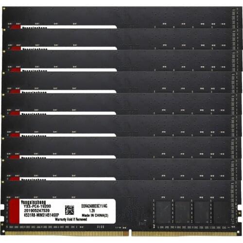 10 pieces set 8GB DDR4 2666MHZ 3200mhz RAM 288PIN Intel and AMD Desktop Memory RAM PC4-19200 Wholesale Price