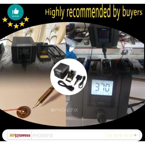 110V 220V QUICK TS1200A Lead Free Soldering Iron Station Intelligent LCD Soldering Station Solder Iron Tip Motherboard Repair