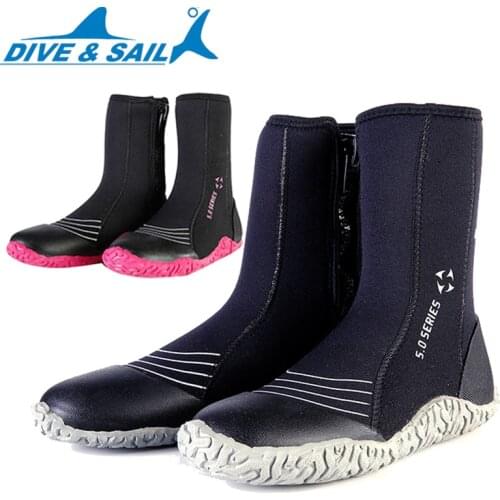 Dive sail submersible high boots quick-drying breathable chlorine submersible shoes snorkel shoes beach boots