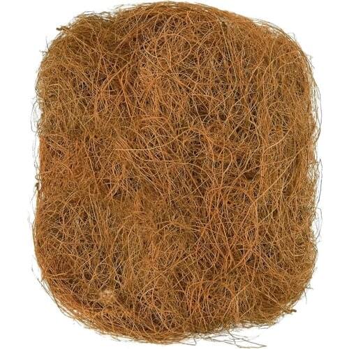 Natural Coconut Fiber Pad For Bird Nest Building Hiding Out Parrot Nesting Coir Mat Cage Bedding Bird Supplies 250/500g