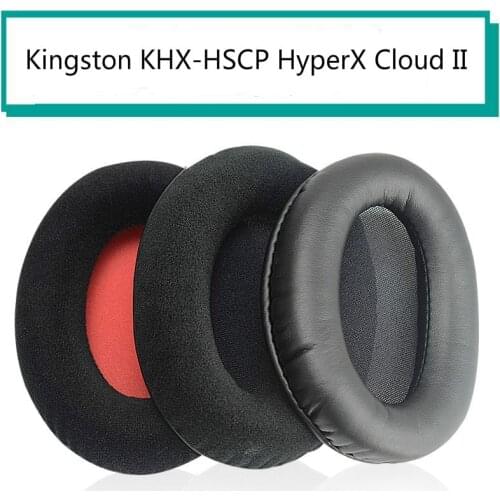 High Quality Headset Foam Cushion Replacement Earpads for Kingston HSCD KHX-HSCP Hyperx Cloud II Soft Protein Sponge Cover