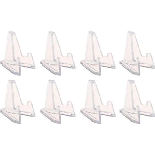 40Pcs Mini Coin Display Stand Easel Display Stand Coin Stand for Displaying Coins