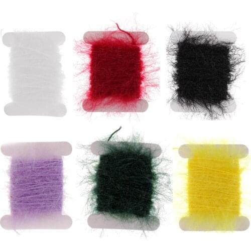5m Fly Fishing Tinsel Chenille Crystal Flash Line Nymph Streamers Lure Making Fly Tying Materials Fishing Accessories Pesca