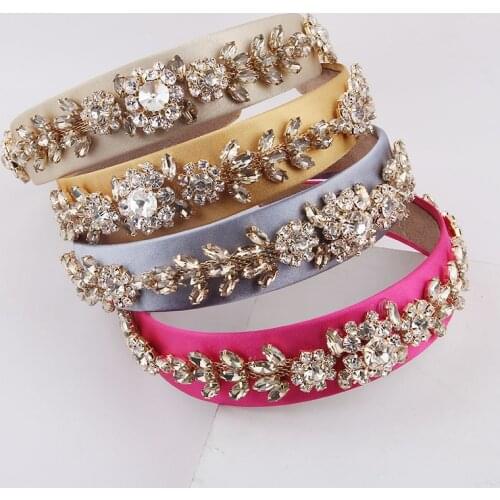 Hair Accessories Hairband Casual Diamond Headbands for Women Cintillos Para El Pelo Mujer Korean Braided Hair Band