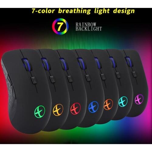 2.4G Wireless Bluetooth Dual Mode Gaming Mouse Backlit 1600DPI For PC Laptop for Macbook Laptop PC Game Mouse For LOL PUG cs:go