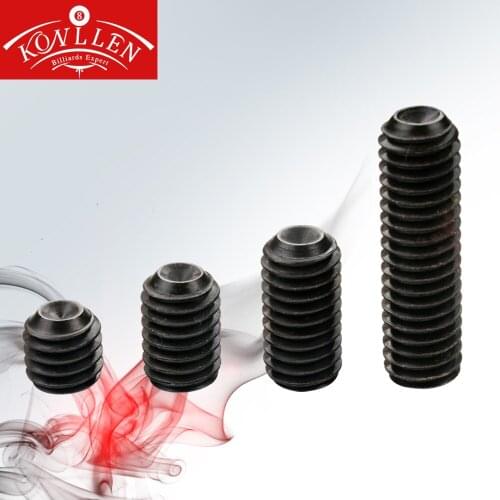 KONLLEN Pool Cue Carom Cue Stick Weight Bolt 12/19/25/45mm Weight Screw 0.2/0.4/0.5/1.1oz Durable Bolts Billiard Accessories