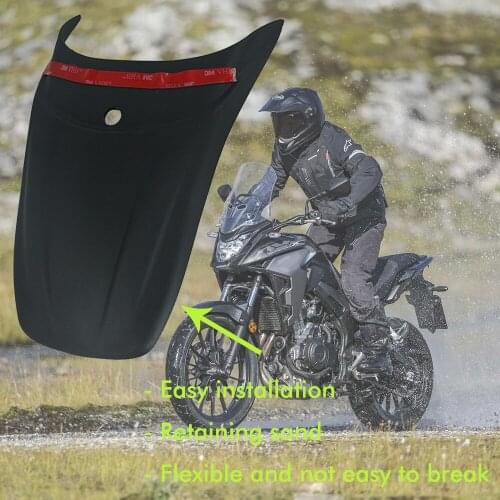 Cb500x For HONDA CB500X CB 500X 500 X 2013 2017 2018 Motorcycle Mudguard Fender Splash Guard Extension Mudflap Cover Accessories