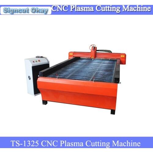 Factory price 1325 CNC plasma cutting machine for sale plsama cutter metal machine for steel board ,iron board ,aluminum etc