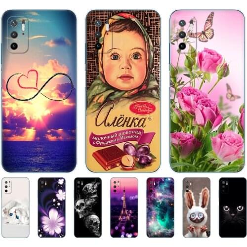 For Poco M3 Pro Case 6.5" Back Phone Cover For Xiaomi Poco M3 Pro Coque Bumper POCOPHONE Silicon Soft Tpu Fundas Dropshipping