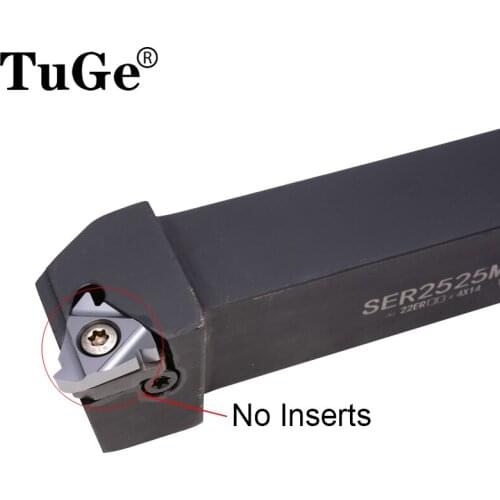 SER2020K22 SER2525M22 CNC Lathe Turning Tools Holder External Threading Tool holder no have inserts
