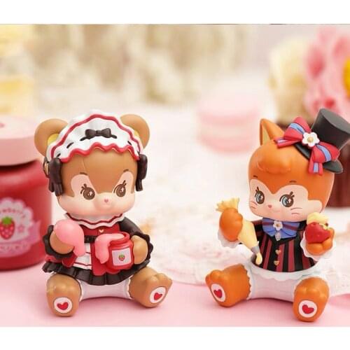 Sweet Berry Tea Party Series Blind Box Toy Figure Determined Style Cute Anime Character Gift Free Shipping Monsta X