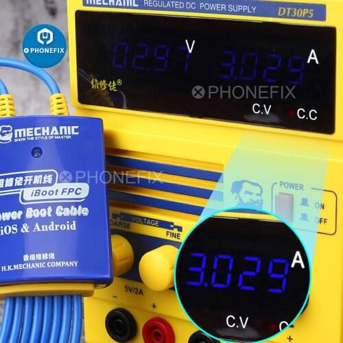 MECHANIC IBoot FPC Power Supply Test Cable Phone Boot Line for IPhone Samsung Huawei Oppo Xiaomi Repair Switch Power Test Cord