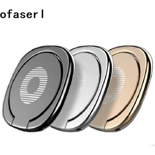 360 Degree Metal Finger Ring Holder For iPhone X Samsung S9 iPad Tablets Finger Holder For Mobile Phone Ring Holder Stand