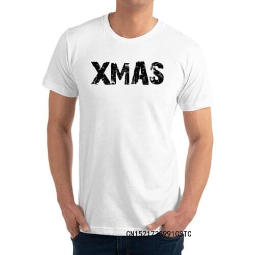 Xmas Chrismas Cotton Normal Tops Tees Camisas Brand New Short Sleeve Men T Shirts Group Summer Fall Clothing Shirt Crewneck