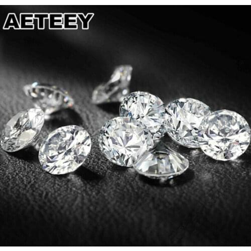 Genuine Loose Gemstones Moissanite Stone GRA D Color VVS1 Lab Diamond Undefined Excellent Cut For Jewelry Diamond Ring JL-01