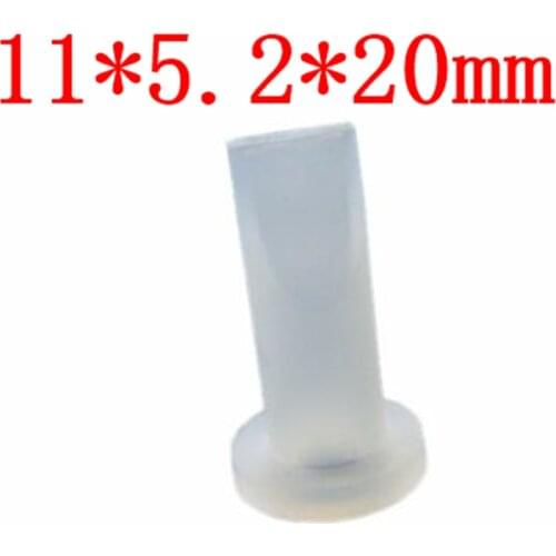 10PCS 11 * 5.2 * 20 Silicone rubber duckbill check valve Quick-install environmental protection and safety silicone check