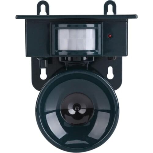 Ultrasonic Bird Repeller Solar Powered Garden Pest Reject Cat Dog Rat Mouse Repellent PIR Sensor Keep Animals Away