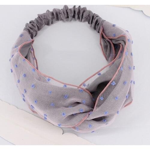 2021 Cross Hairbands Print Headbands For Women Girls Knot Headband Yoga Turban Headwrap Bandage Headwear Hair Accessories