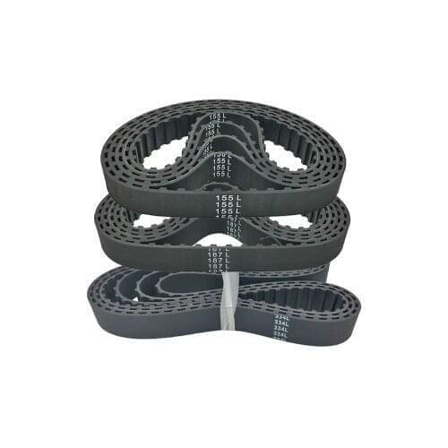 Rubber timing belt L-191/195/198/200/202/203/206/210/214/217/220/225/230/232/236/244/248/251