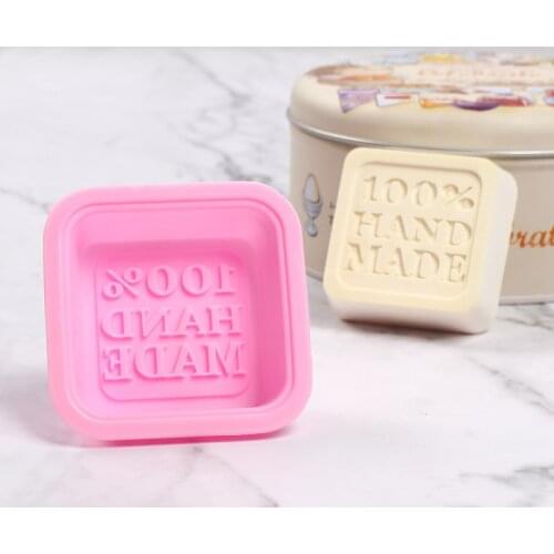 Silicone Soap Molds Square DIY Handmade Loaf Mould for Soap Making Supplies Cake Pan Pudding Muffin Brownie Baking Craft Tools