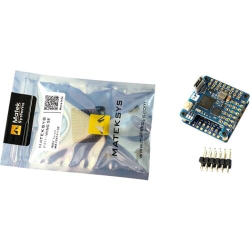 Matek Systems F411-WSE STM32F411CEU6 Flight Controller Built-in OSD 2-6S for RC Airplane Fixed Wing DIY Accessories Parts